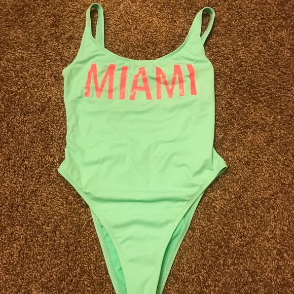 Swim Miami One Piece Swim Poshmark